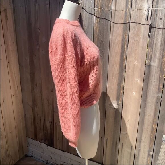 Mango wool blend peach color sweater size XS - Picture 3 of 5